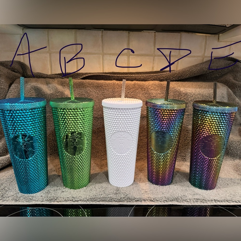Starbucks tumblers